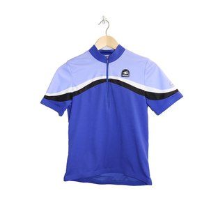 🔴 LAST CHANCE 🔴 Sugoi Blue Short Sleeve 1/2 Zip Cycling Jersey